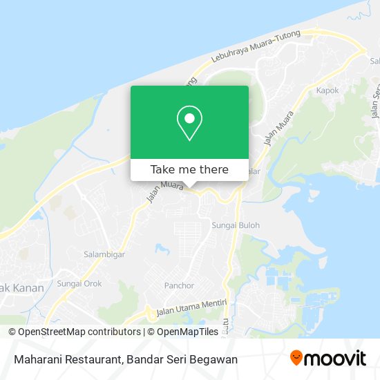 Maharani Restaurant map