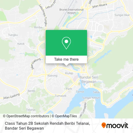Class Tahun 2B Sekolah Rendah Beribi Telanai map