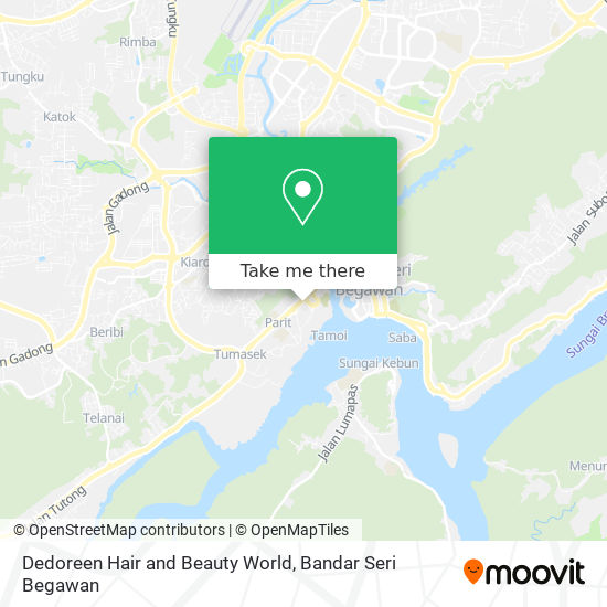 Dedoreen Hair and Beauty World map