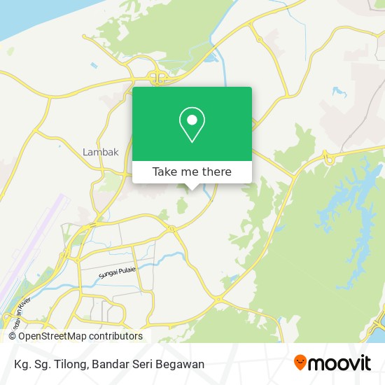 Kg. Sg. Tilong map