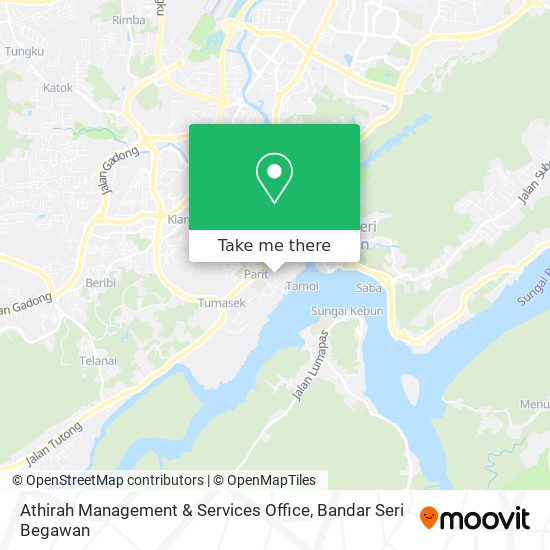 Athirah Management & Services Office map