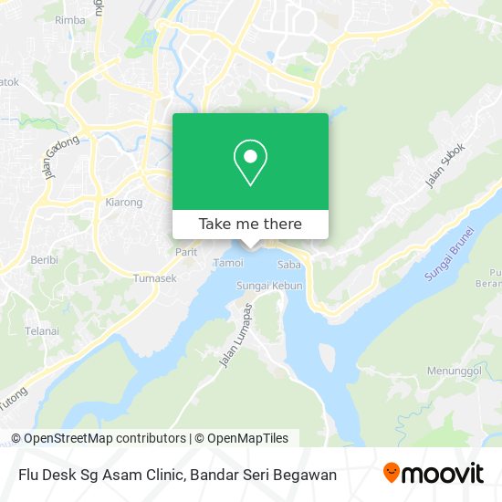 Flu Desk Sg Asam Clinic map