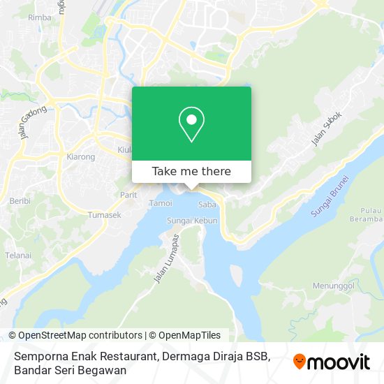Semporna Enak Restaurant, Dermaga Diraja BSB map