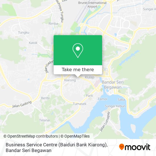 Business Service Centre (Baiduri Bank Kiarong) map