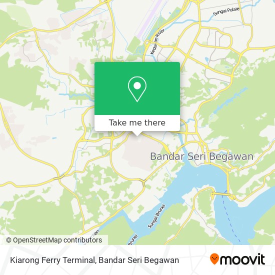 Peta Kiarong Ferry Terminal