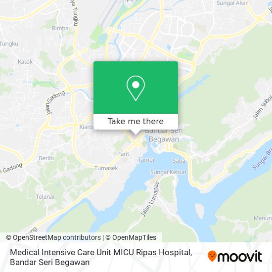 Peta Medical Intensive Care Unit MICU Ripas Hospital