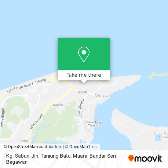 Peta Kg. Sabun, Jln. Tanjung Batu, Muara