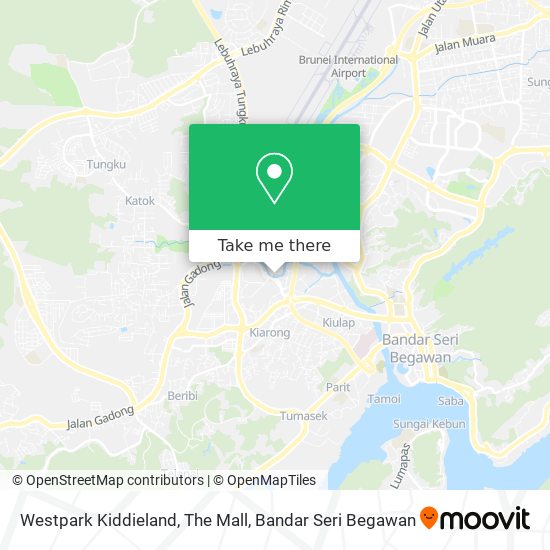 Westpark Kiddieland, The Mall map