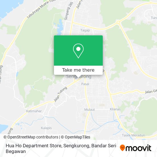 Hua Ho Department Store, Sengkurong map