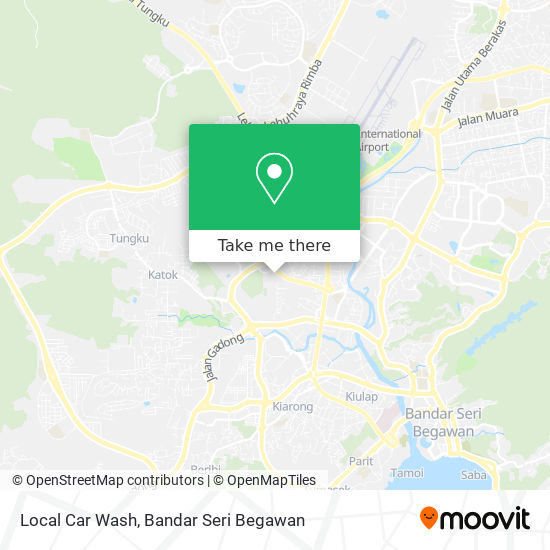 Local Car Wash map