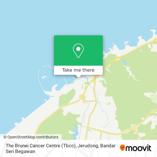 The Brunei Cancer Centre (Tbcc), Jerudong map