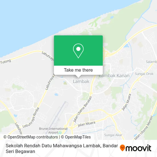 Sekolah Rendah Datu Mahawangsa Lambak map