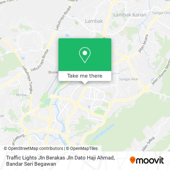 Traffic Lights Jln Berakas Jln Dato Haji Ahmad map