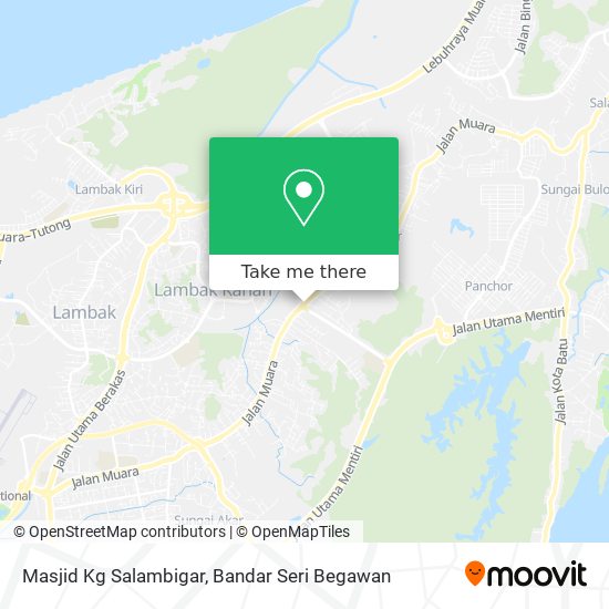 Masjid Kg Salambigar map