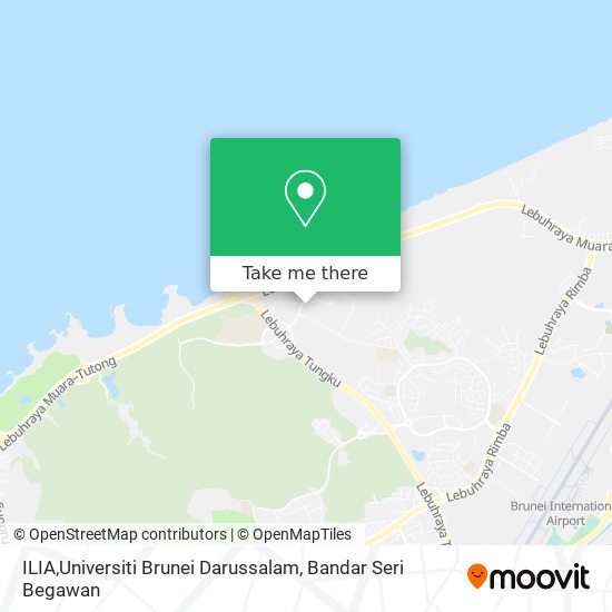 ILIA,Universiti Brunei Darussalam map