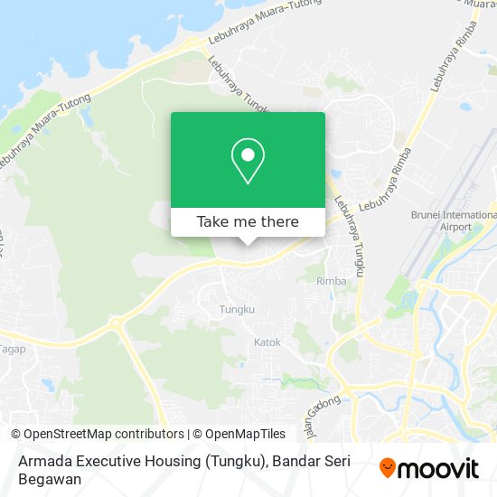 Armada Executive Housing (Tungku) map