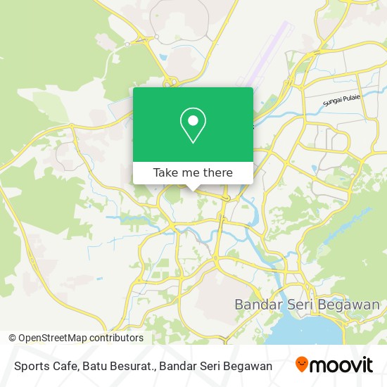 Sports Cafe, Batu Besurat. map