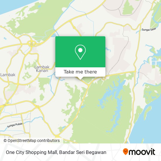 One City Shopping Mall map