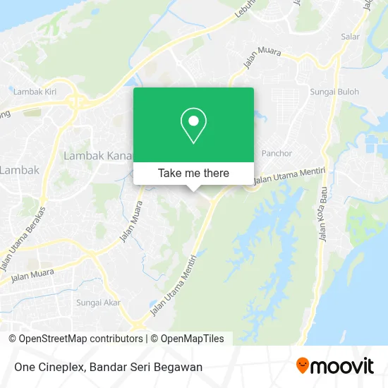 One Cineplex map