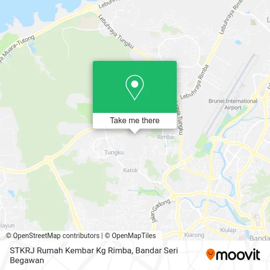 STKRJ Rumah Kembar Kg Rimba map