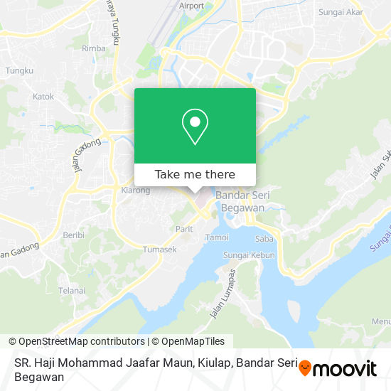 SR. Haji Mohammad Jaafar Maun, Kiulap map