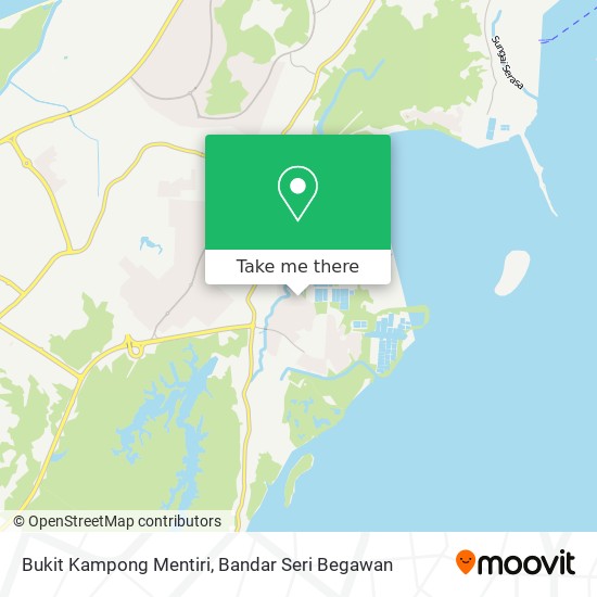 Bukit Kampong Mentiri map