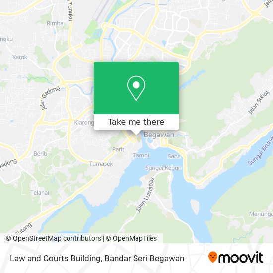 Law and Courts Building map