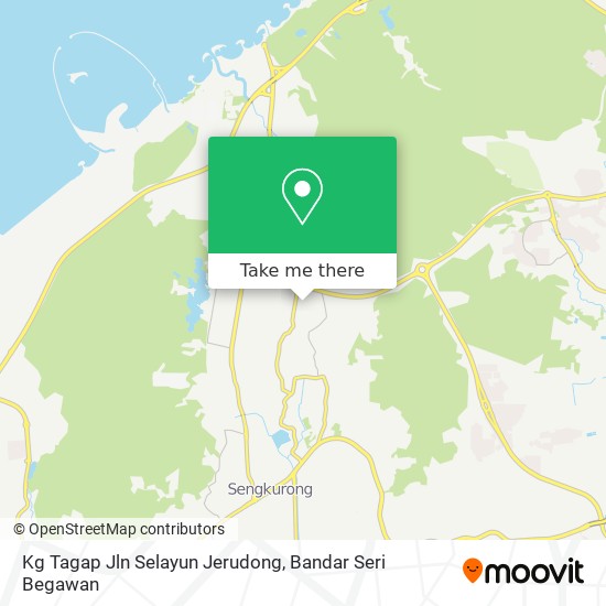 Kg Tagap Jln Selayun Jerudong map