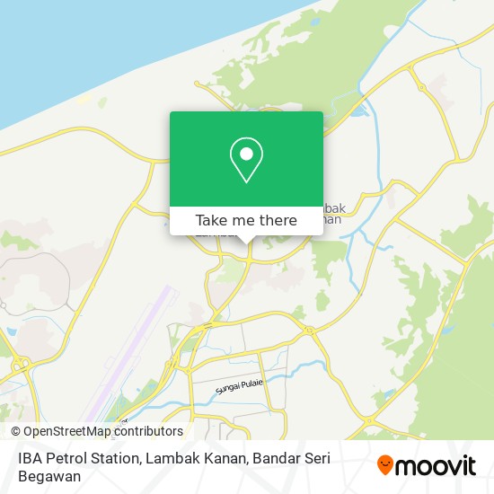 IBA Petrol Station, Lambak Kanan map
