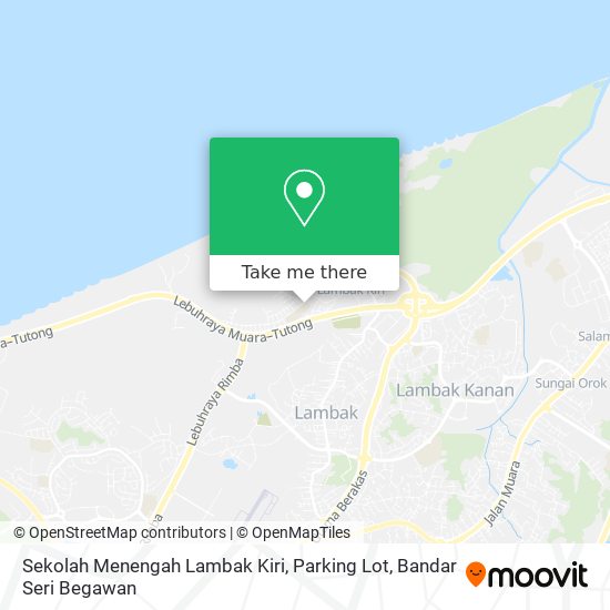 Peta Sekolah Menengah Lambak Kiri, Parking Lot