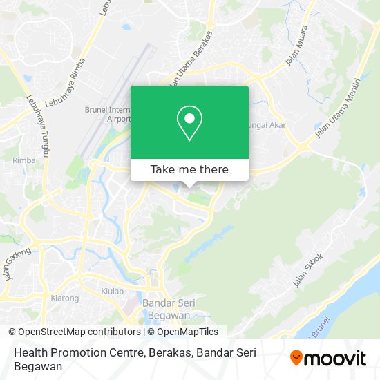 Health Promotion Centre, Berakas map
