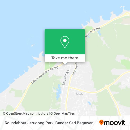 Peta Roundabout Jerudong Park