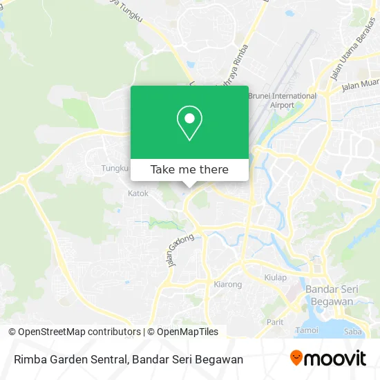 Rimba Garden Sentral map