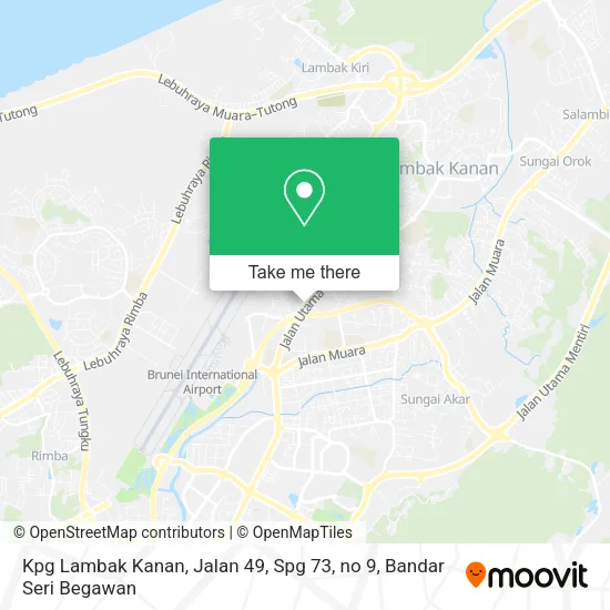 Kpg Lambak Kanan, Jalan 49, Spg 73, no 9 map