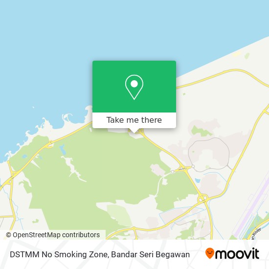 DSTMM No Smoking Zone map