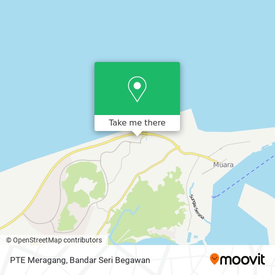 PTE Meragang map