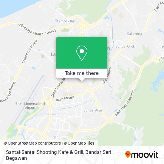 Santai-Santai Shooting Kafe & Grill map