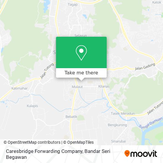 Caresbridge Forwarding Company map