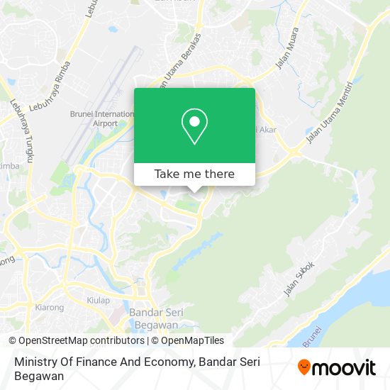 Ministry Of Finance And Economy map