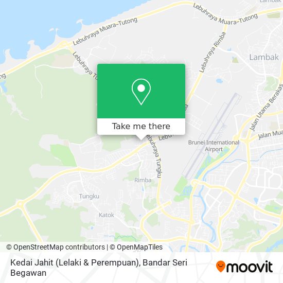 Kedai Jahit (Lelaki & Perempuan) map