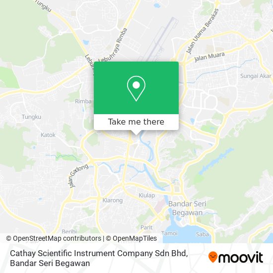 Cathay Scientific Instrument Company Sdn Bhd map