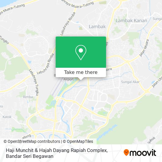 Haji Munchit & Hajah Dayang Rapiah Complex map