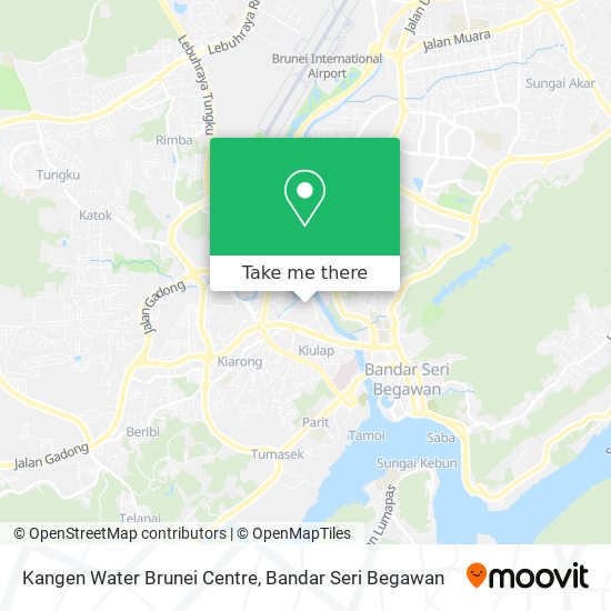Peta Kangen Water Brunei Centre