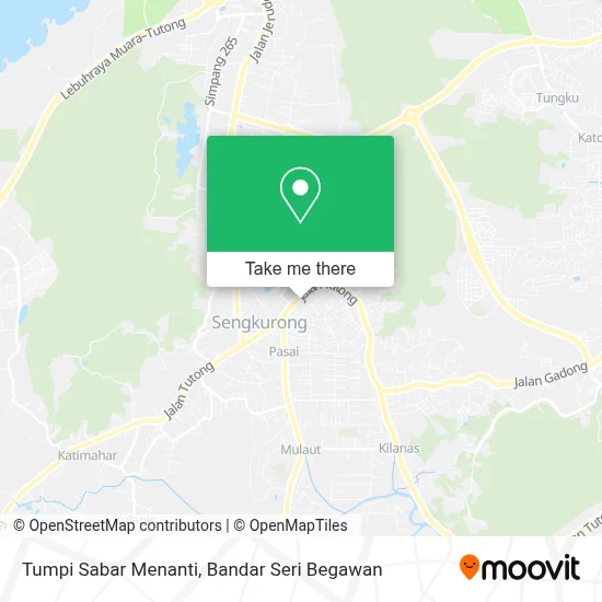 Tumpi Sabar Menanti map