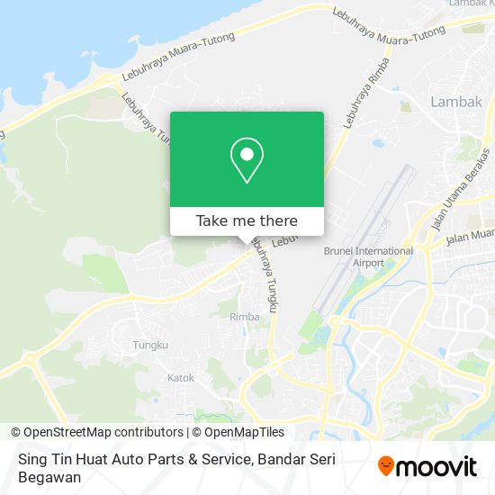 Sing Tin Huat Auto Parts & Service map