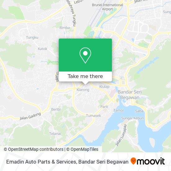 Emadin Auto Parts & Services map