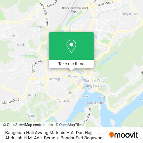 Bangunan Haji Awang Matusin H.A. Dan Haji Abdullah H.M. Adik-Beradik map