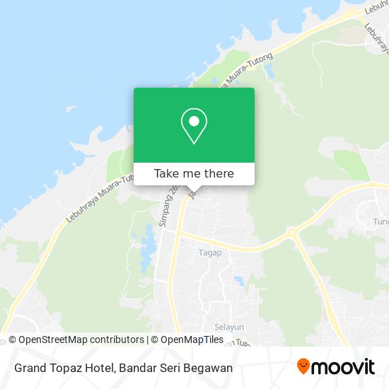 Grand Topaz Hotel map