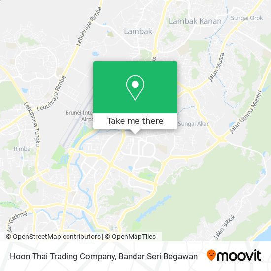 Hoon Thai Trading Company map
