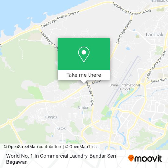 World No. 1 In Commercial Laundry map
